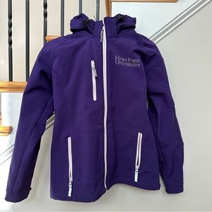 Clique High Point University Softshell Jacket with Fleece Lining Size L